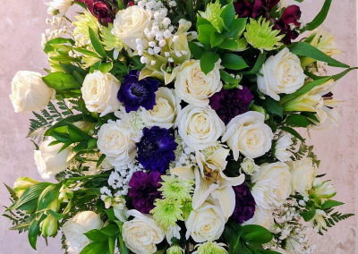 White Sympathy Standing SprayFrom $300.00 CAD